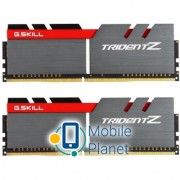 DDR4 16GB (2x8GB) 3200 MHz Trident Z Silver H/ Red G.Skill (F4-3200C16D-16GTZB) (UA)