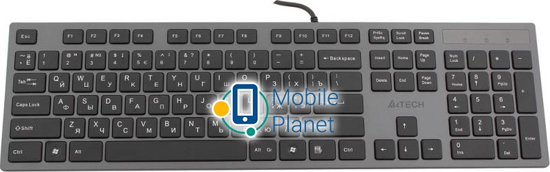 Клавіатура А4Tech KV-300H Grey/Black USB