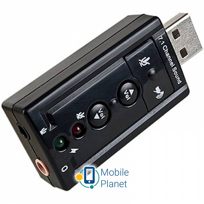 Звукова карта Dynamode C-Media USB 8 3D RTL (USB-SOUND7) (UA)