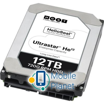 Жорсткий диск 3.5 12TB Hitachi HGST (0F30146 / HUH721212ALE604)