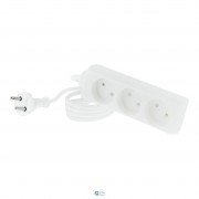 Tecro TSC-3-3 3 розетки, 3 м, білий