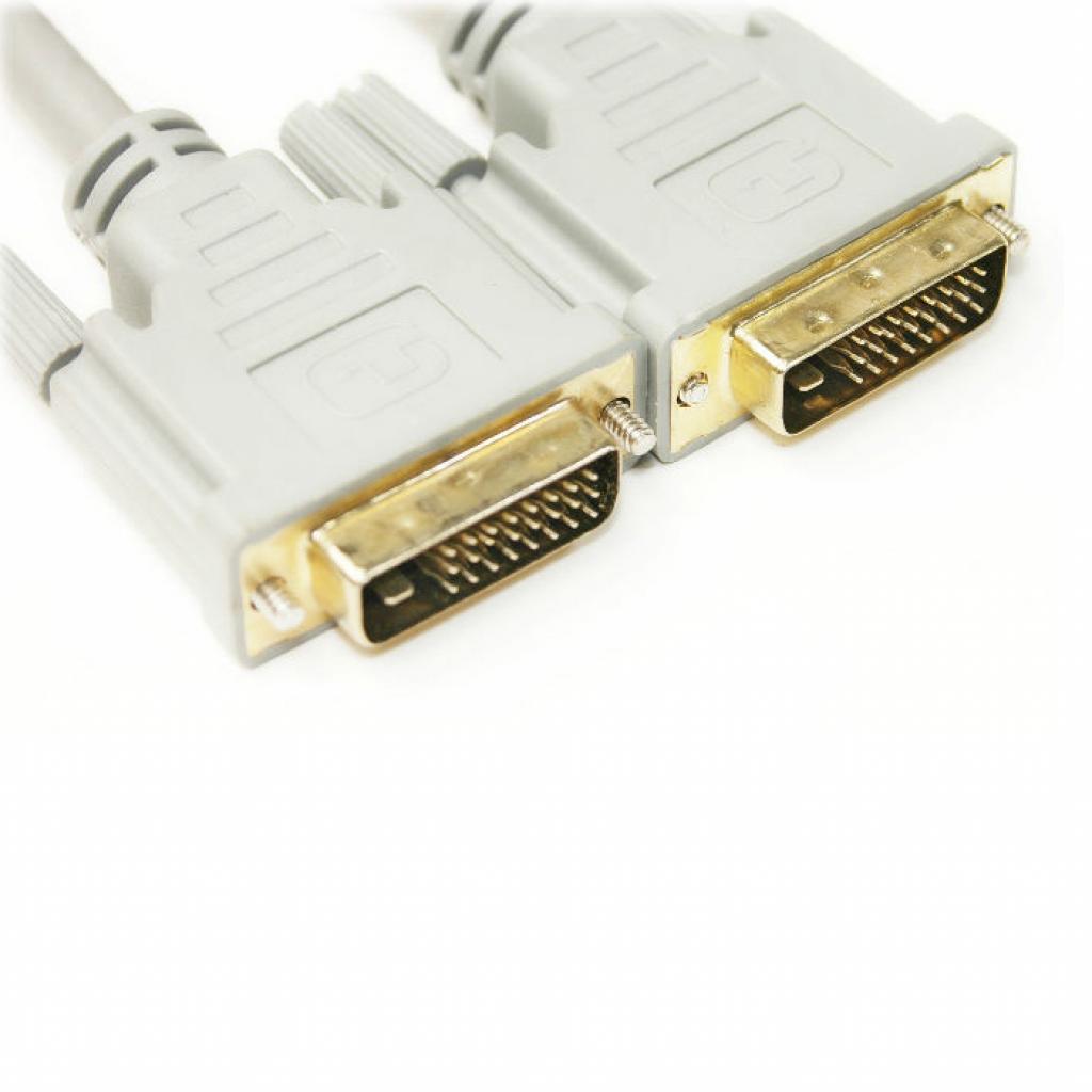 Кабель мультимедийный DVI-D to DVI-D 1.5m PowerPlant (KD00AS1283) (UA)