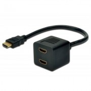 HDMI F to 2xHDMI M DIGITUS (AK-330400-002-S)