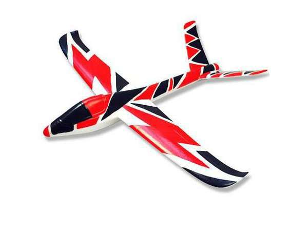 Планер метательный J-Color Eagle 600мм c комплектом красок (JC-30318)