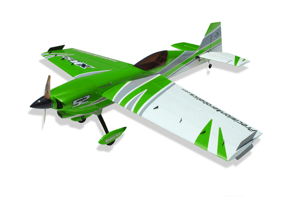 Літак р / у Precision Aerobatics XR52 1321мм KIT (зелений) (PA-XR52-GREEN)