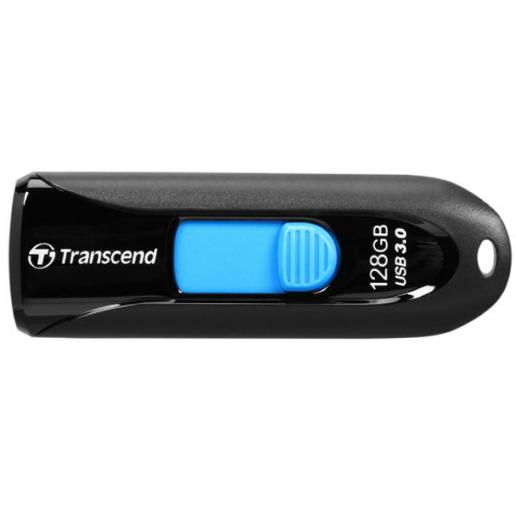 Флеш память Transcend 128GB JetFlash 790 Black USB 3.0 (TS128GJF790K) (UA)