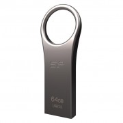 Silicon Power 64GB Jewel J80 Titanium USB 3.0 (SP064GBUF3J80V1T) (UA)