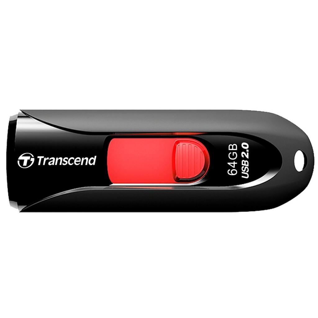 Флеш память Transcend 64GB JetFlash 590 USB 2.0 (TS64GJF590K) (UA)