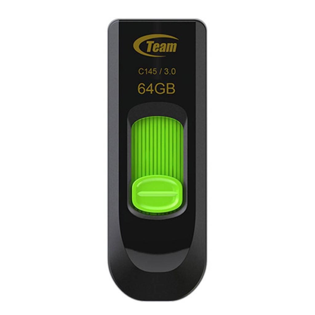 Флеш пам `ять Team 64GB C145 Green USB 3.0 (TC145364GG01)