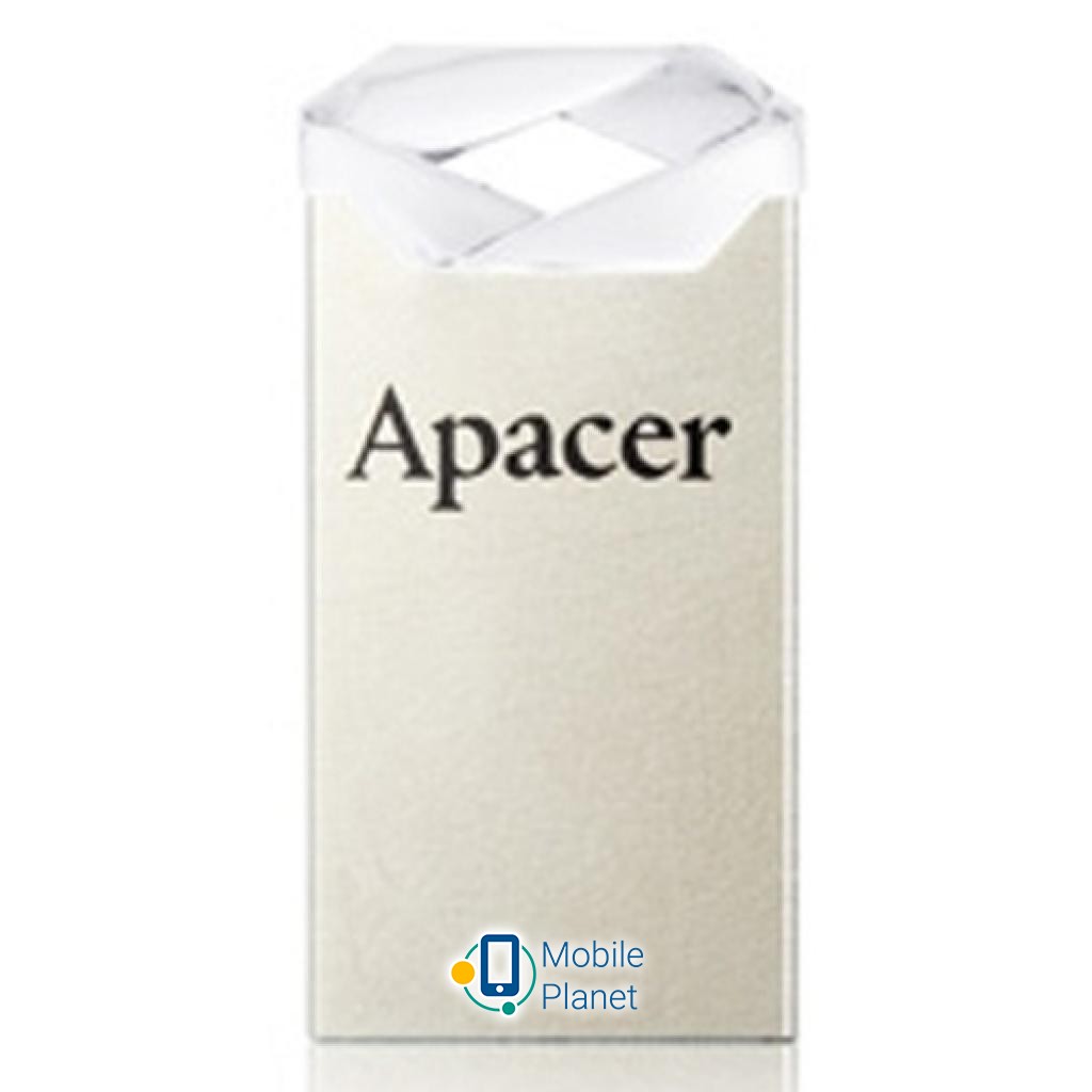 Флеш пам `ять 32GB AH111 Crystal RP USB2.0 Apacer (AP32GAH111CR-1)