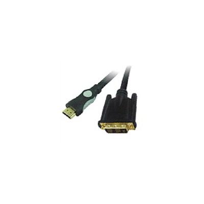 Кабель мультимедійний HDMI to DVI 18 + 1pin M, 3.0m Viewcon (VD 066-3м.) (UA)