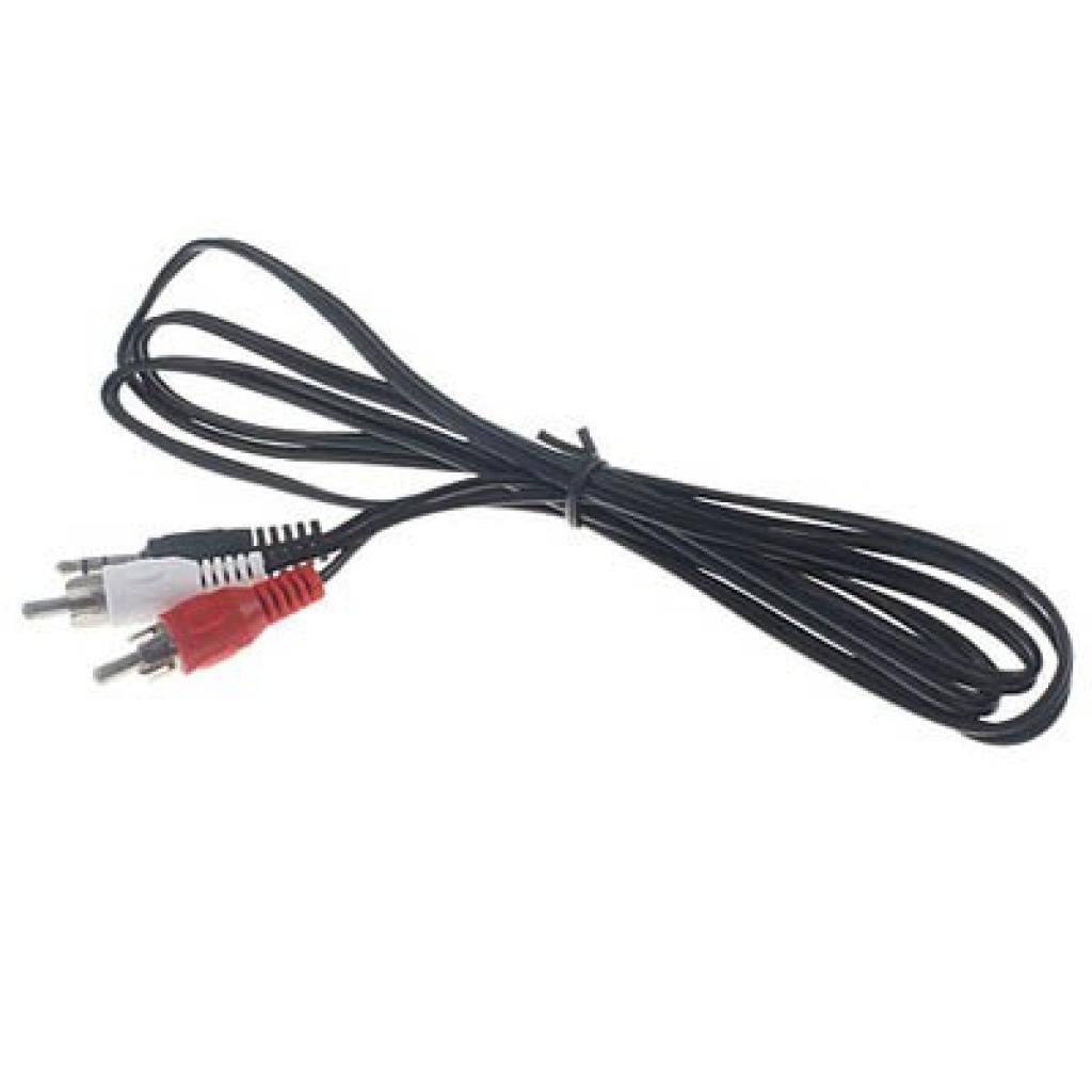 Кабель мультимедійний Jack 3.5mm папа / 2RCA папа Atcom (10709) (UA)