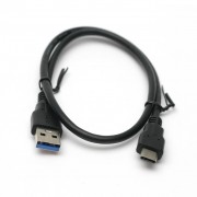 PowerPlant USB 3.0 AM – Type C 0,5m (KD00AS1253) (UA)