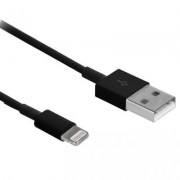 Drobak USB 2.0 AM – Lightning 1.0м Black (215340) (UA)