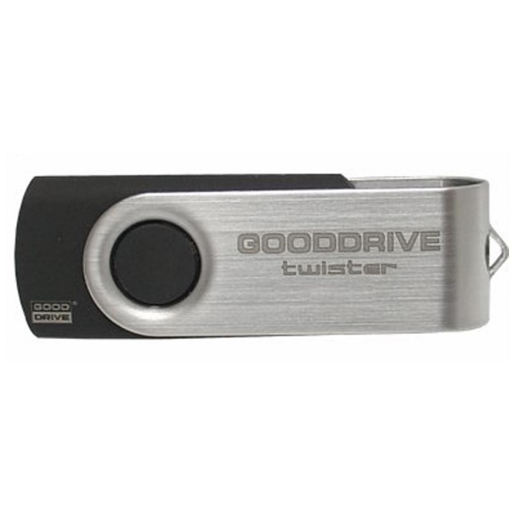Флеш пам `ять GOODRAM 16GB Twister Black USB 2.0 (UTS2-0160K0R11)