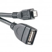 USB 2.0 AF to Micro 5P OTG 0.10m PowerPlant (KD00AS1232) (UA)