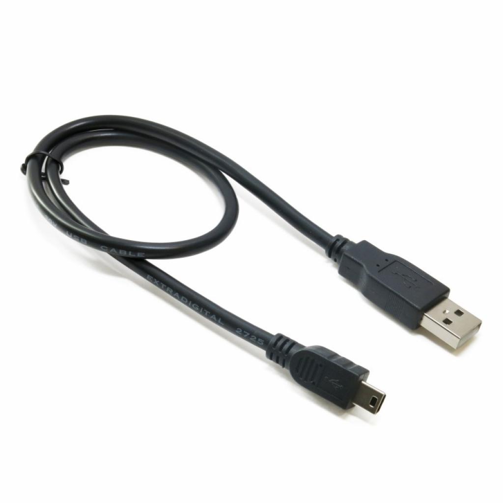 Кабель мультимедійний USB 2.0 AM to Mini 5P 0.5m EXTRADIGITAL (KBU1627) (UA)