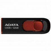 A-DATA 32Gb C008 black+red (AC008-32G-RKD) (UA)
