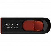A-DATA 16Gb C008 Black/Red USB 2.0 (AC008-16G-RKD)