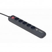 EnerGenie SPG5-U2-5 Power strip with USB charger, 5 sockets, (SPG5-U2-5)