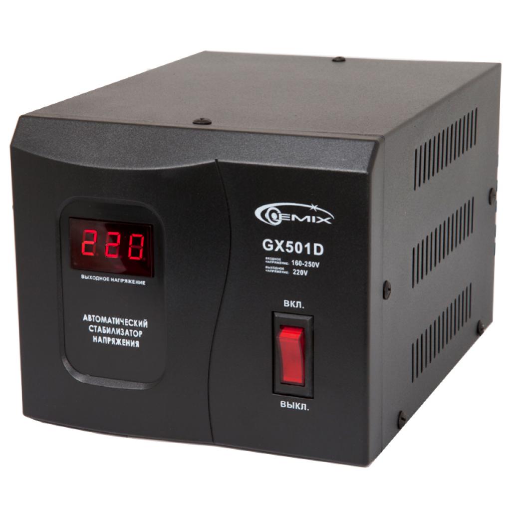 Стабілізатор напруги GX-501D GEMIX (UA)