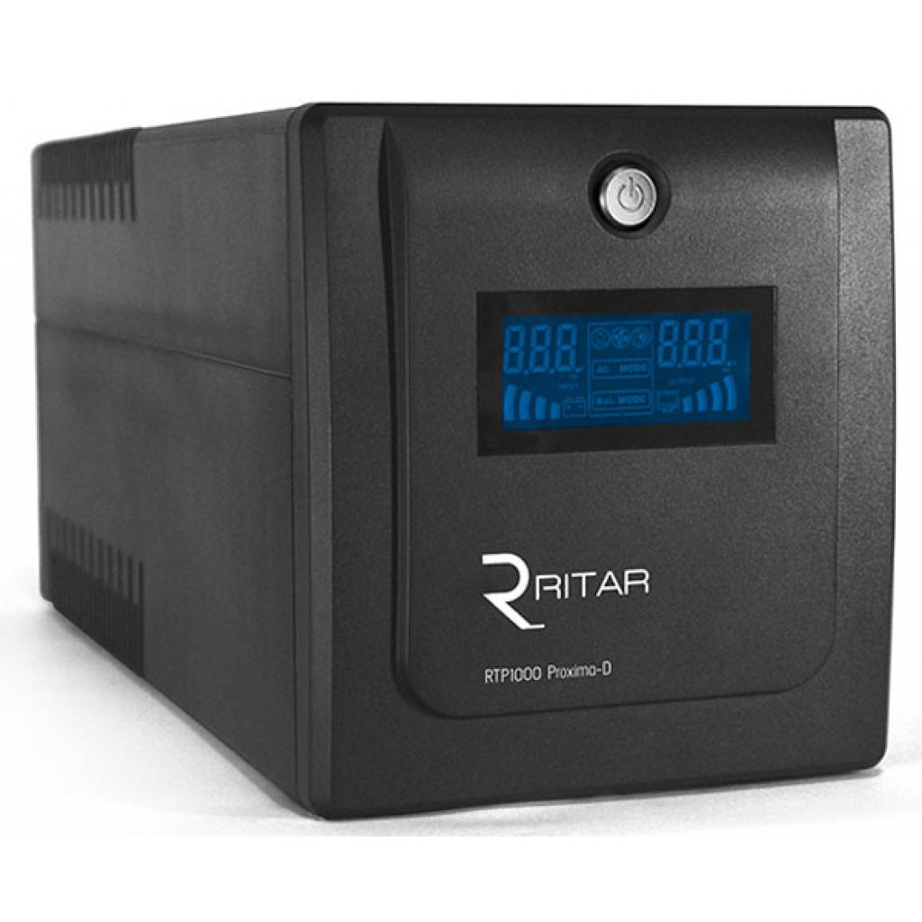 Джерело безперебійного живлення Ritar RTP1000 (600W) Proxima-D (RTP1000D)