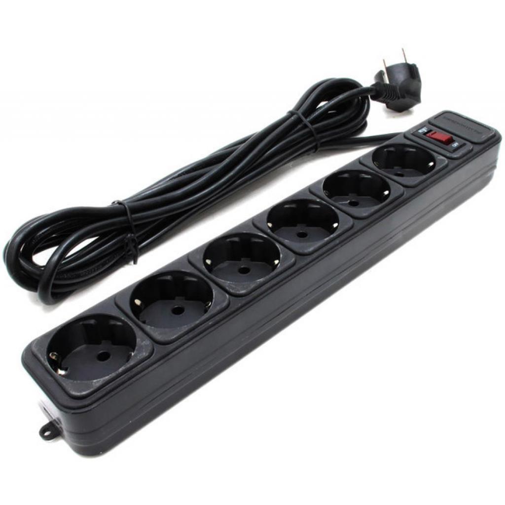 Мережевий фільтр GEMBIRD SPG6-B-6 (SPG6-B-6 PPB/ SPG6-G-6B)