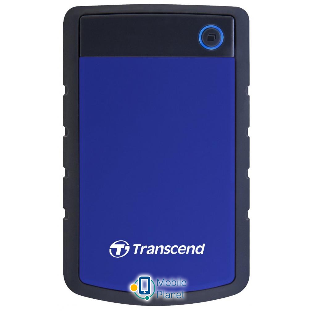 Зовнішній жорсткий диск 2.5 1TB Transcend (TS1TSJ25H3B)