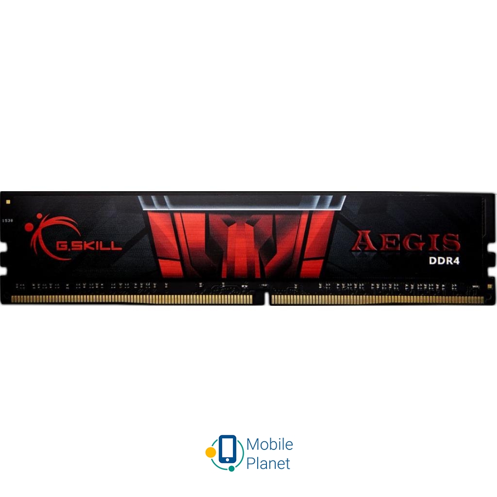 Оперативна пам'ять DDR4 16GB 2400 MHz Gaming Series - Aegis G.Skill (F4-2400C15S-16GIS) (UA)