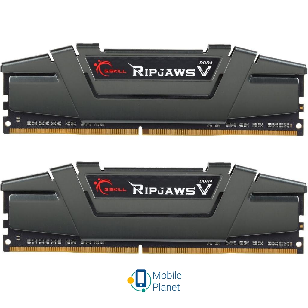 Оперативна пам'ять DDR4 16GB (2x8GB) 3200 MHz RipjawsV G.Skill (F4-3200C16D-16GVGB) (UA)