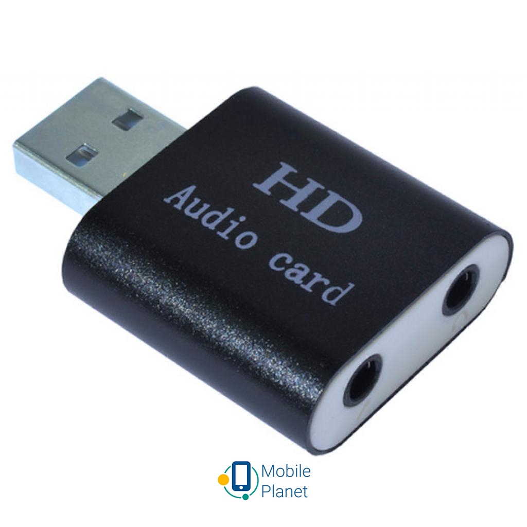 Звукова карта Dynamode USB-SOUND7-ALU black (UA)