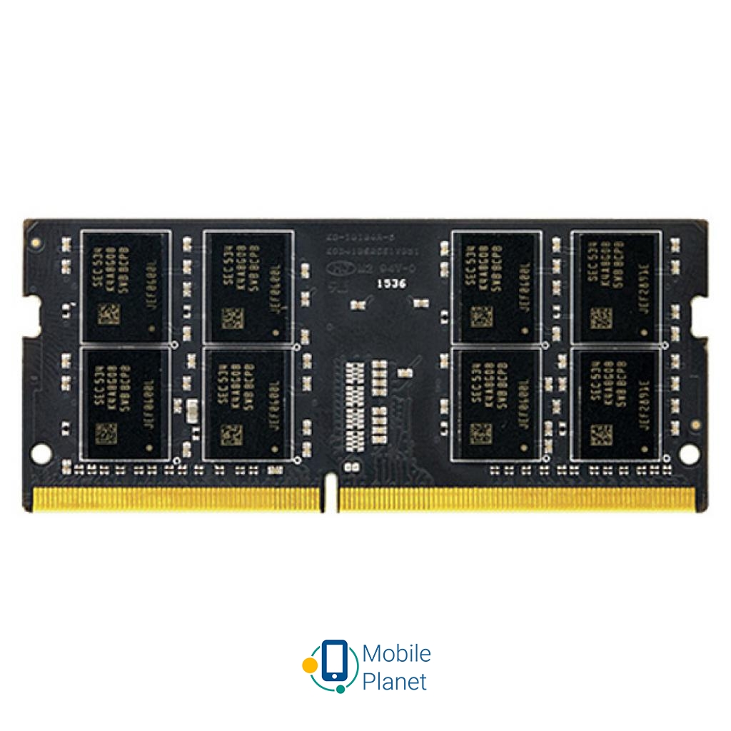 Оперативна пам'ять SoDIMM DDR4 8GB 2400 MHz Elite Team (TED48G2400C16-S01)