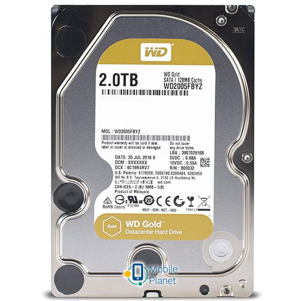 Жорсткий диск 3.5 2TB Western Digital (WD2005FBYZ)