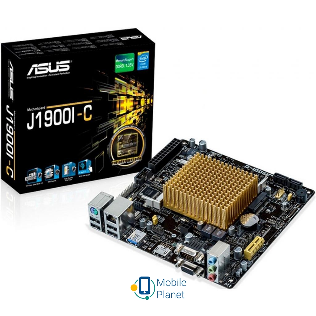 Материнская плата ASUS J1900I-C (90MB0JH0-M0EAYM)