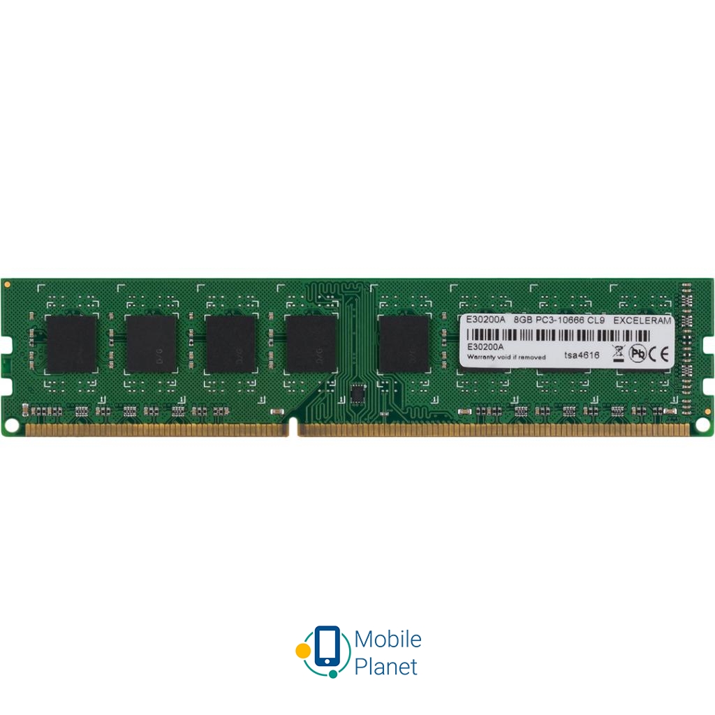 Оперативна пам'ять eXceleram DDR3 8GB 1333 MHz (E30200A) (UA)