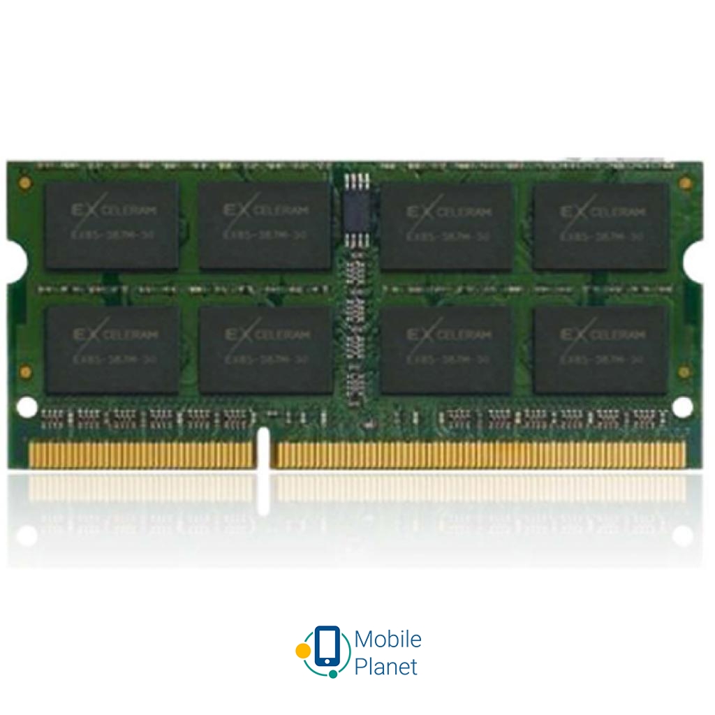 Оперативна пам'ять SoDIMM DDR3 8GB 1600 MHz eXceleram (E30212S) (UA)