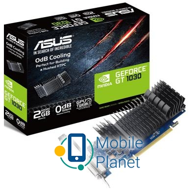 Відеокарта ASUS GeForce GT1030 2048Mb Silent (GT1030-SL-2G-BRK) (90YV0AT0-M0NA00)