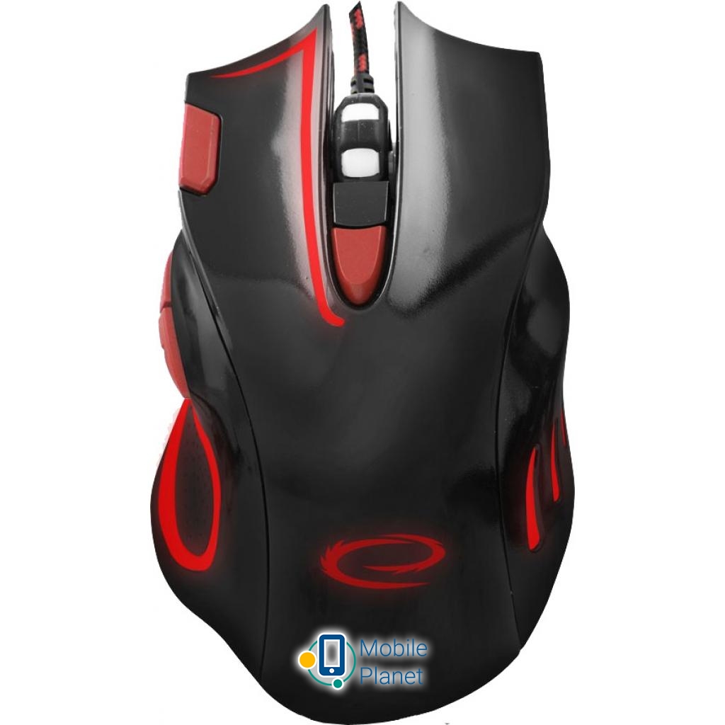 Миша Esperanza MX401 Hawk black-red (EGM401KR)