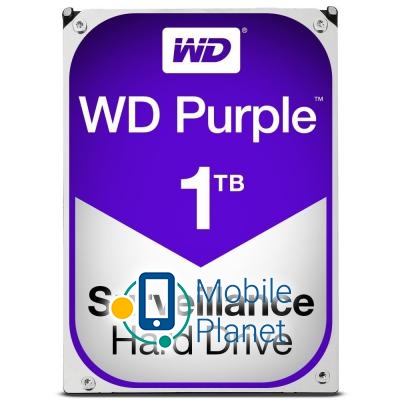 Жесткий диск 3.5 1TB Western Digital (WD10PURZ)