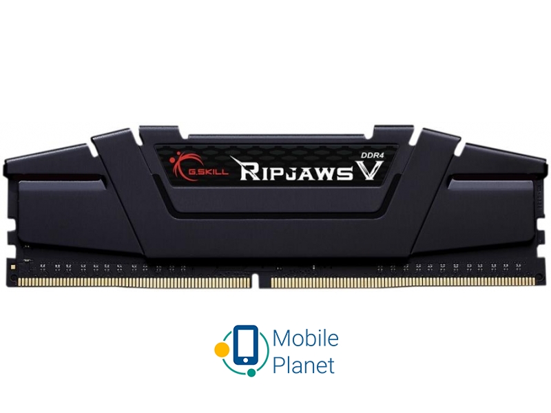 Оперативна пам'ять G.SKILL 32GB 3200MHz Ripjaws V Black CL16 (2x16384) (F4-3200C16D-32GVK) EU