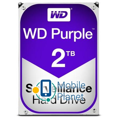Жорсткий диск 3.5 2TB Western Digital (WD20PURZ)