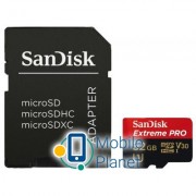 SANDISK 32GB microSD class 10 V30 A1 UHS-I U3 4K Extreme Pro (SDSQXCG-032G-GN6MA) (UA)