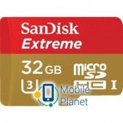 SANDISK 32GB microSD class 10 V30 A1 UHS-I U3 Extreme Action (SDSQXAF-032G-GN6AA) (UA)