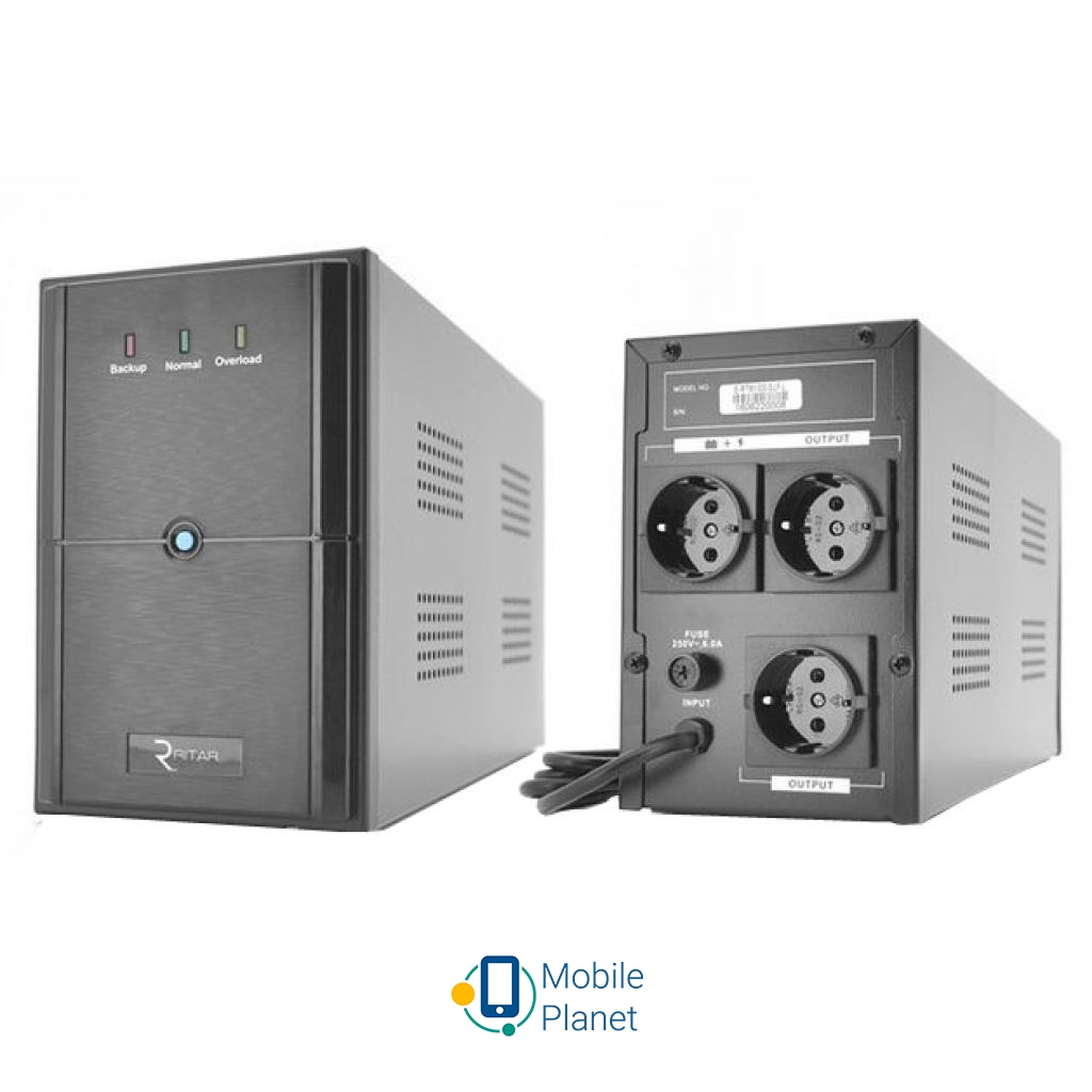 Джерело безперебійного живлення Ritar E-RTM1500 (900W) ELF-L (E-RTM1500L) (UA)