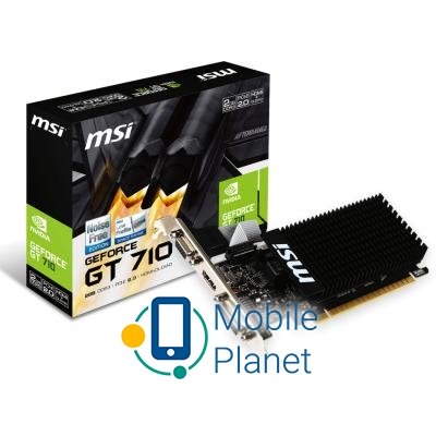 Відеокарта GeForce GT710 2048Mb MSI (GT 710 2GD3H LP)