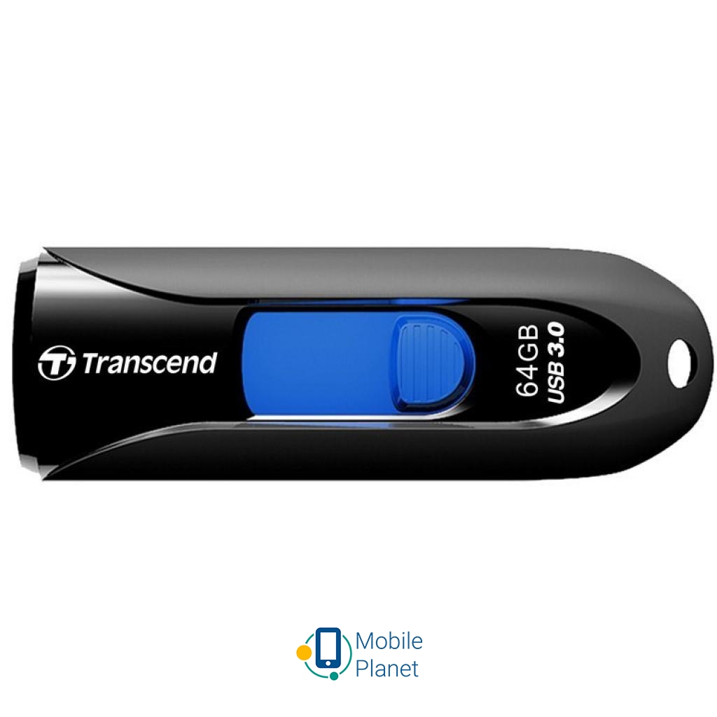 Флеш память Transcend 64GB JetFlash 790 USB 3.0 (TS64GJF790K) (UA)