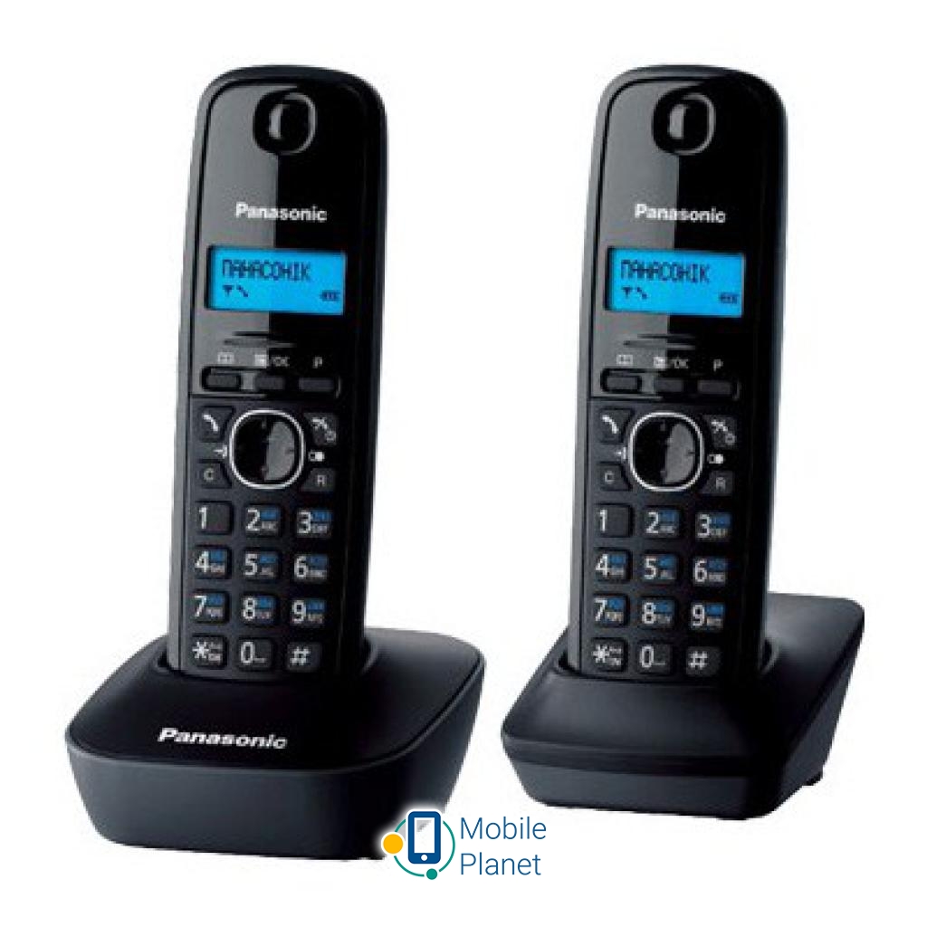 Телефон DECT PANASONIC KX-TG1612UAH (UA)