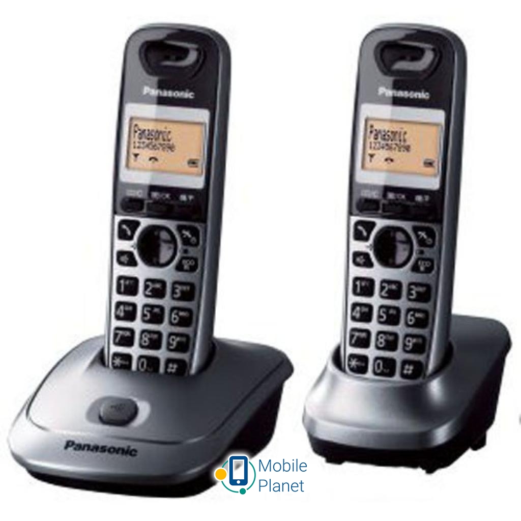 Телефон DECT PANASONIC KX-TG2512UAM (UA)
