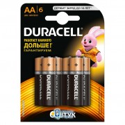 Duracell AA MN1500 LR06 6 (5000394107458 / 81485016) (UA)