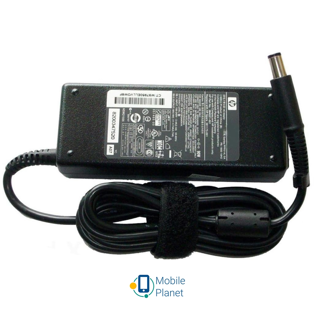 Блок живлення до ноутбуку Grand-X HP/Compaq (19V 4.74A 90W) 7.4x5.0mm (ACHPL90WS1 / PPP012L-E)